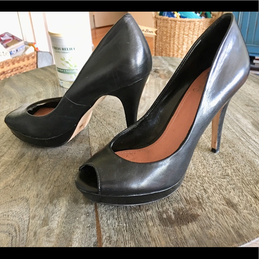 Vince Camuto Peep Toe Pumps
